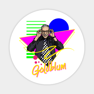 Retro Jeff Goldblum T-shirt Design Magnet